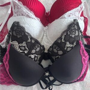 Elegant Lace Trimmed Bras